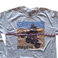 Glamis Gone Wild M Gilden Ultra Cotton ATV Long Sleeve Shirt White Sand Dunes