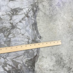 Lake George Wolf Shirt Mens XL Gray Tie Dye Back to Earth Wolves Nature Tee USA