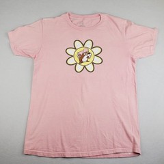 Bucees Shirt Unisex M Pink VW Flower Bus Follow Me Road Trip Dual Retro Graphic