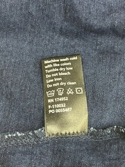 Flint & Tinder Shirt Mens Medium Blue Tenable Casual Outdoor Indigo 100% Cotton