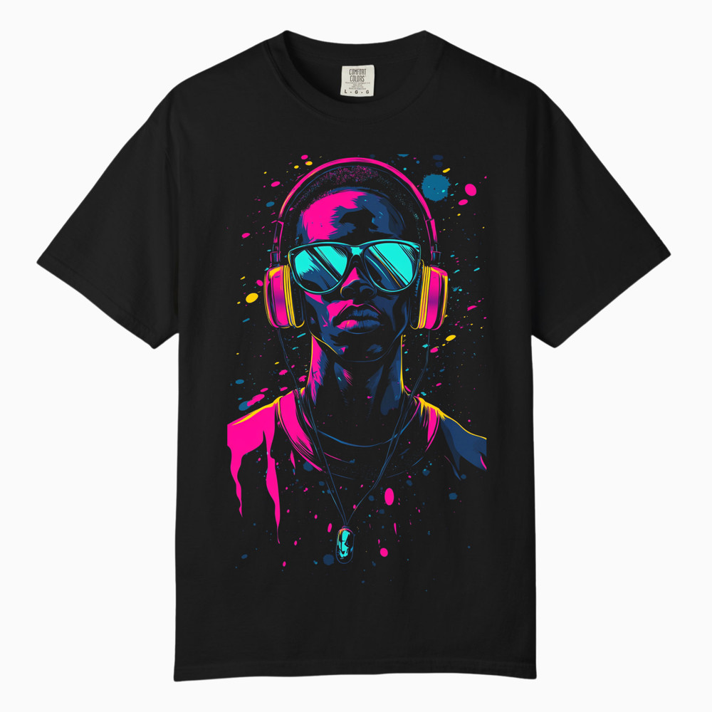 Urban Pop Graffiti Graphic Tee, Comfort Colors T Shirt, Unisex Streetwear Tee