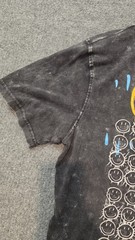 City of Industry Smiley Acid Wash T Shirt 3X Streetwear Graphic