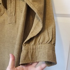 Civil War men’s long sleeve shirt wool tweed “Duquesne” OLD antique