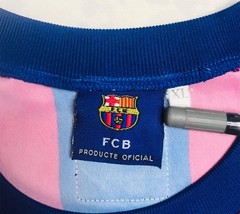 Vintage FC Barcelona Messi #30 Official Product Football Shirt Jersey XL Rare Y2