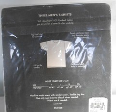 6 New Jos A Bank Men’s White Crew Neck T-Shirt 100% Combed Cotton Size XXL
