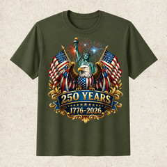 250th Anniversary USA 250 Year America Patriotic 4th of July T-Shirt