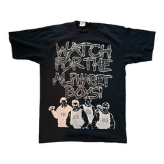 Double Line Watch For The Alphabet Boys T Shirt Mens 2XL Tall USA Graphic Tee