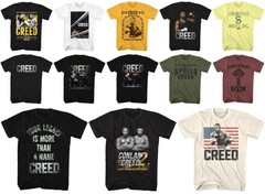 Pre-Sell Creed Rocky Boxing Movie Licensed T-Shirt