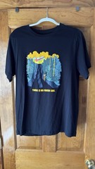 Nike Men’s Black There is No Finish Line Logo Cotton Crew Neck T-Shirt Size L