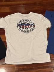 Under Armour Lot of 3 UA Freedom Flag Fishing T-Shirt Men’s Large