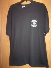 Motorcycle Rally AMERICADE Lake George NY black XL t shirt