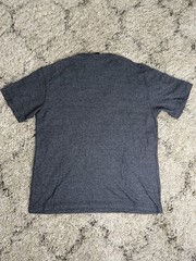 Vintage 90s J Ferrar T-Shirt Mens Large Gray Ribbed Knit Boxy Streetwear