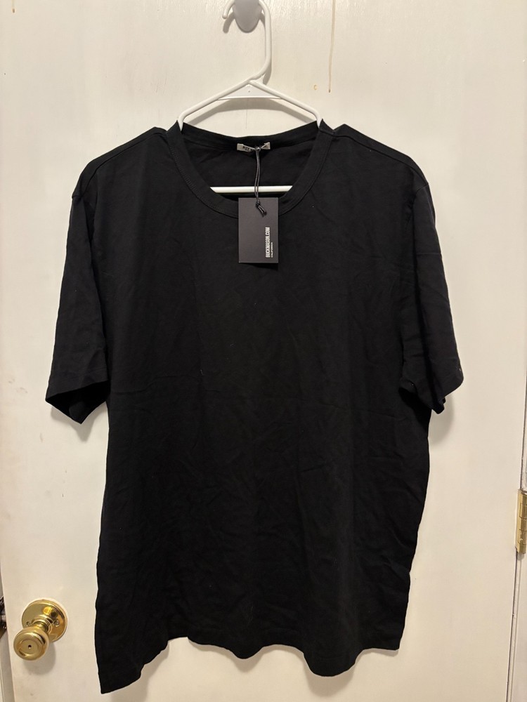 NWT Buck Mason Mens XL Black Pima Classic Tee Shirt Short Sleeve MSRP $38 DEFECT