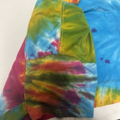 U.S. Coast Guard Rainbow Tie Dye Shirt Men’s Size XL