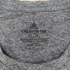 Adidas Shirt Mens Extra Large Gray Casual AeroReady Creator Casual