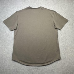 BYLT T Shirt Mens XXL Brown Drop Cut Lux Stretch Crewneck Tagless Tee Casual