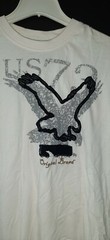 Pacific Blue Men’s Graphic-T Size Medium – Ivory