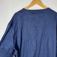 Mode of One Mens Long Sleeve Relaxed Fit T-Shirt Caspian Waters Blue XXL NEW