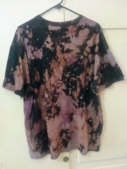 Snoop Dogg Purple Bleach Tie Dye Death Row T-Shirt Men’s 2XL Rap Retro 90s Style