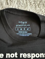 Men’s Graphic Tee, Injured Generation Tour T-Shirt, A$AP Rocky, AWGE