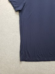 Tommy John Men T Shirt 2XL Navy Blue Crew Neck Pocket Short Sleeve Comfort Wear