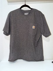 Carhartt Workwear Pocket T-Shirt – Heather Charcoal Gray (Size S)