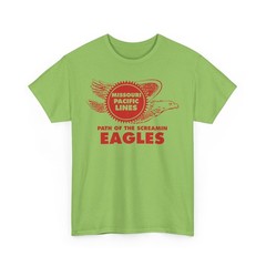 Missouri Pacific Lines Screaming Eagles Railroad Logo Vintage T-Shirt