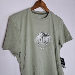 NWT Kuhl T-Shirt Mens Small Wildfibre 100%-Organic Cotton S/S Logo Hiking New