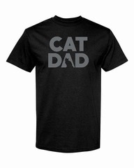 CAT DAD Adult T-Shirt Color Option A Multi Colors S-XXL FREE S&H!