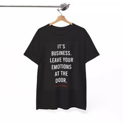 Its Business Graphic T Shirt Wolf Of Wall Street Unisex Heavy Cotton Tee