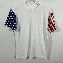 Vintage 1980s LA Sportswear Shirt Mens Size L Tshirt Flag Single Stitch Hiphop