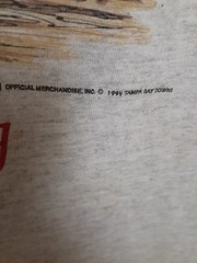 90’s Tampa Bay Downs Horse Racing T-Shirt Grey Medium