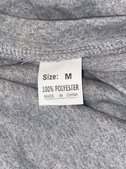 Men’s T-Shirt & Short Set Size Medium Gray Cut-Offs Frayed