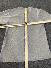 Sean John Shirt Mens Large Gray Positive Vibes Only Graphic T-Shirt Motivational