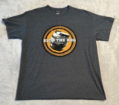 Large Barstool Sports Dive Bar Shirt Club Lot USA Hockey Saturdays Brewing Beer