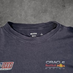 Hollister Oracle Red Bull Racing Formula 1 T-Shirt Mens Small Blue Graphic Tee