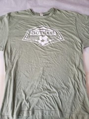 tultex 241 Light Green Gotham Soccer League T-Shirt sz. L