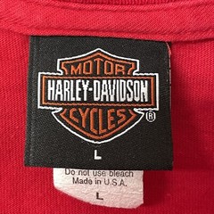 Harley Davidson Mens L Shirt Chandler Arizona Red V-Twin Pocket 100% Cotton USA
