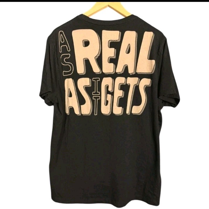 Chipotle As Real As it Gets Employee T-Shirt Loomstate Unisex – Size Medium