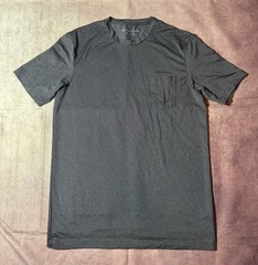 Travis Mathew Mens Medium Short Sleeve T Shirt With Pocket Gray Golf Summer Tee