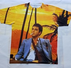 Scarface Frank’s Office T shirt Miami south beach 80s tony montana