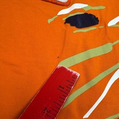 Jordan 8 VIII Graphic T-Shirt Jumpman Logo Orange Casual Top Mens Large