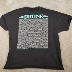 VTG 1997 Dipsomania Drunk Shirt Sz XL Funny Parody Faded See Pics