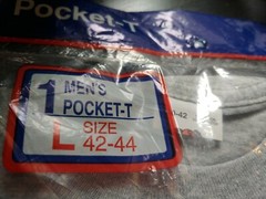 Vintage Fruit of The Loom Bloopers Irregular Grey T-Shirt – Men’s Large 42-44