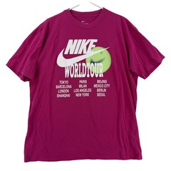 Nike Shirt Mens Medium Pink World Tour Move Your Body Graphic Tee T-Shirt