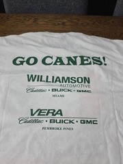 University Miami Hurricanes Basketball 2013 ACC Regular Season Champs Tshirt XL