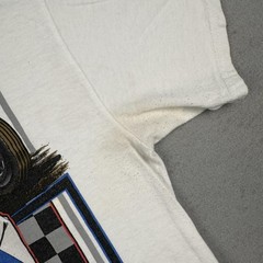 Knoxville Raceway Subway Graphic Shirt Mens Medium White Sprint Car Racing Tee