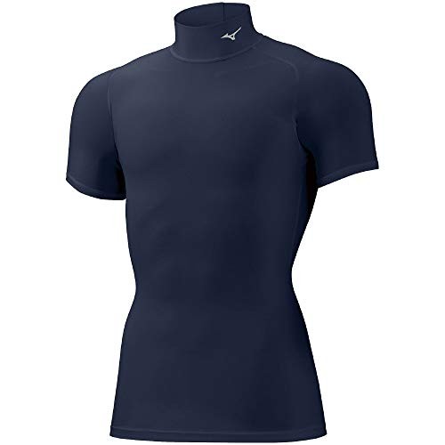Mizuno Men’s 2021 Dry Accel Bio Gear Compression Training Shirt High Neck Short
