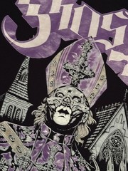 Ghost The Tall Man Papa V BlackT-Shirt – Eye Drop Select NEW & OFFICIAL Band Tee