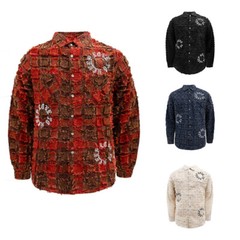 KLEEP Men’s Essential Premium Embroidered Light Weight Over Shirt KW5150D